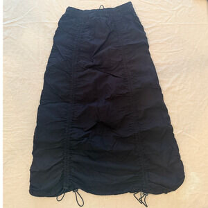 Urban Outfitters iets frans NWT | Black Baggy Tech Maxi Skirt | XS
